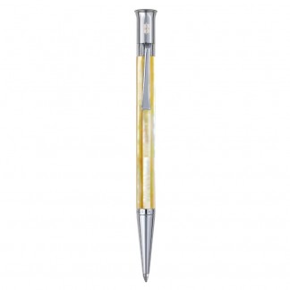 Northern Australia Golden Pearl Signature Pen-White Gold plated-Visionary